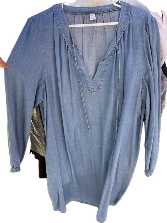 Old Navy Dresses & Skirts - Old Navy Light Blue Denim Tunic Dress
